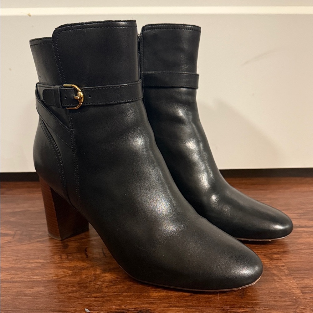 Cole Haan Glendale Jodhpur Ankle Boots Black 9.5 Bootie